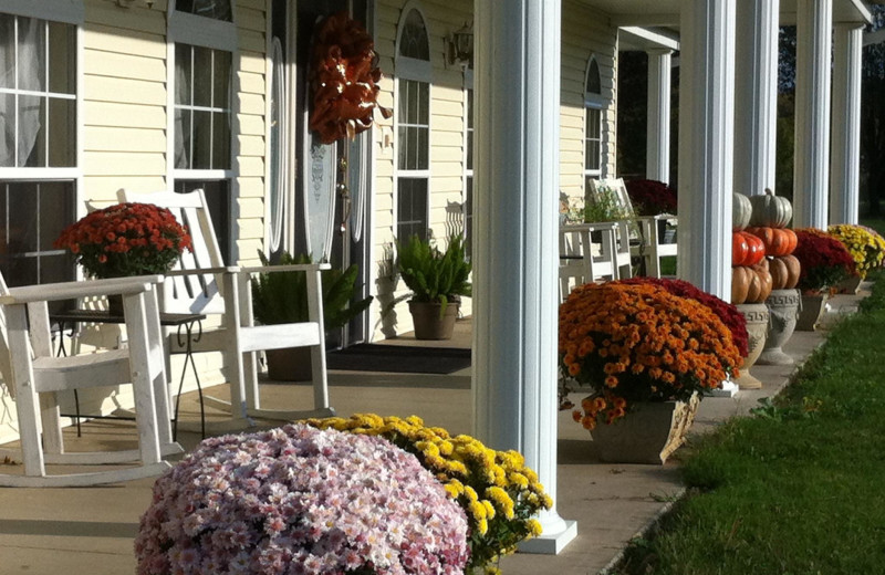 Porch view at The Abbe House Inn.