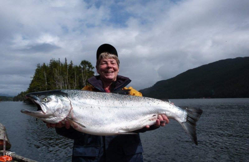 Fishing at Black Gold Lodge