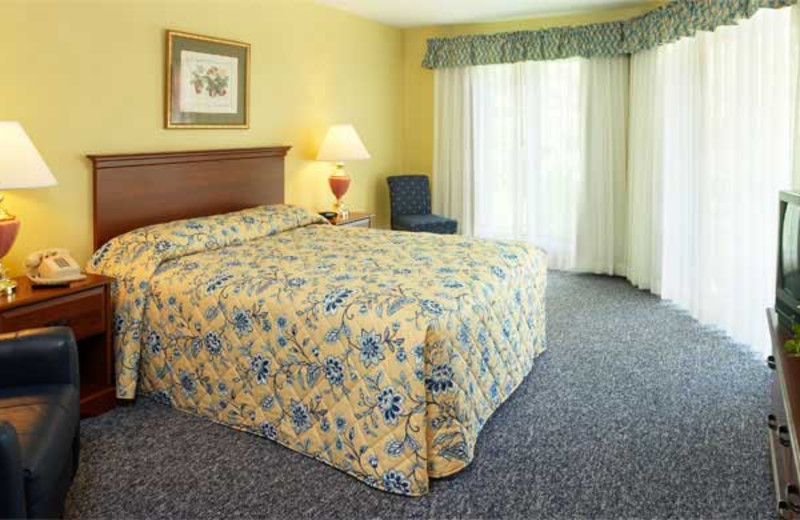 Guest room at Summit Resort.