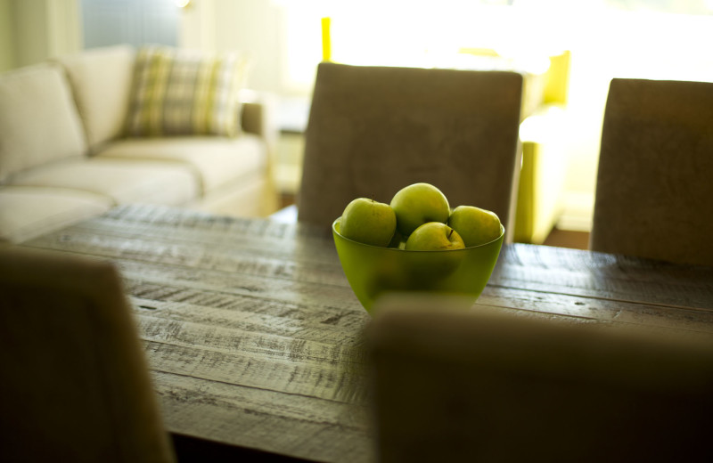 Living area at The Inns at Equinox.