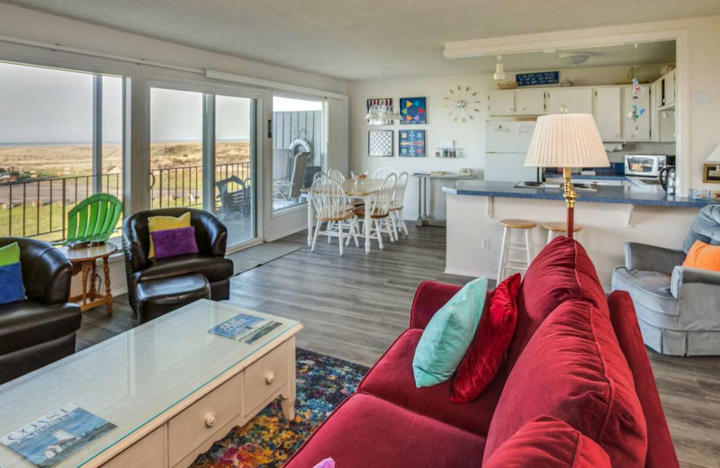 Rental interior at Gearhart by the Sea.