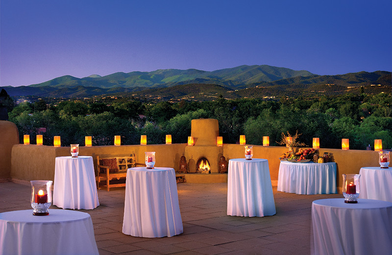 Patio at Eldorado Hotel.