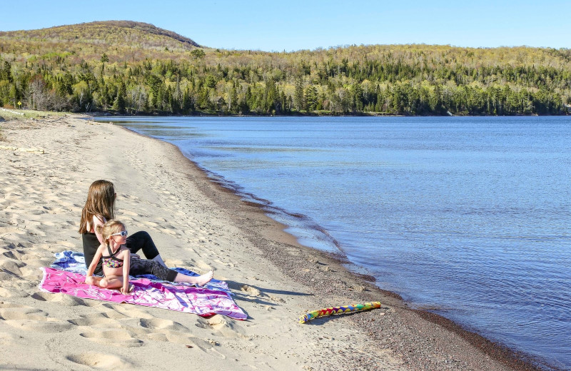 Beach near Wilderness Resort Cabins & Campground.