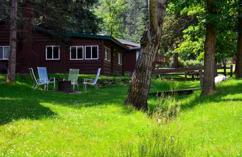 Cabin exterior at Backroads Inn and Cabins.