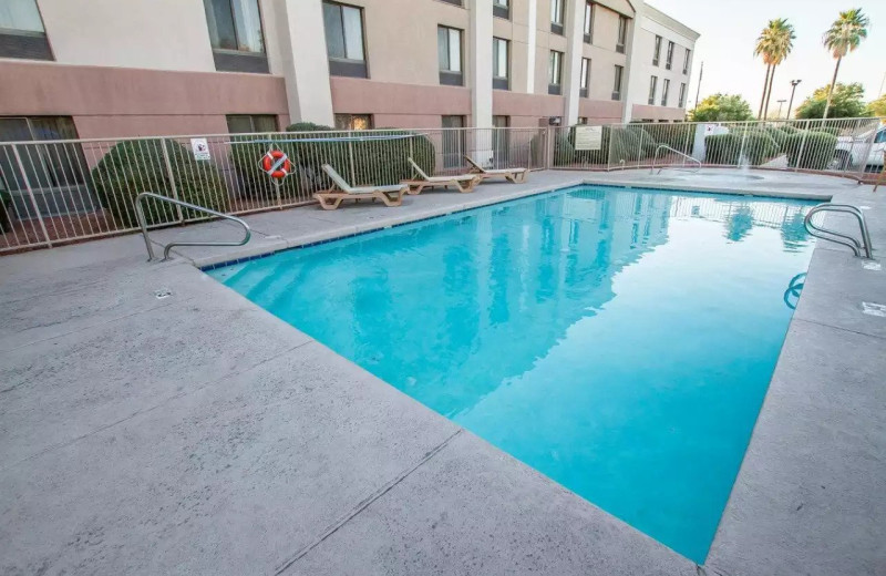 Outdoor pool at Comfort Inn I-10 West at 51st Ave.