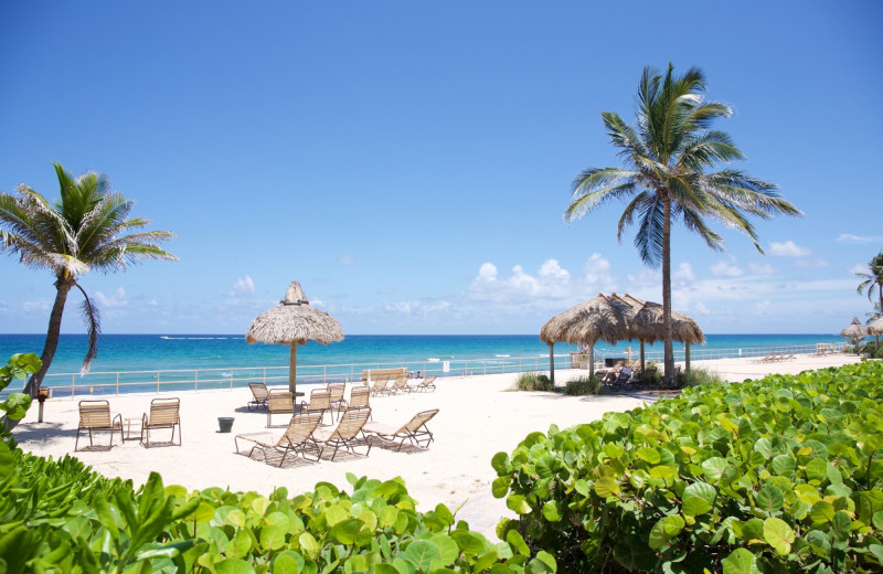 Beach at Royal Flamingo Villas.