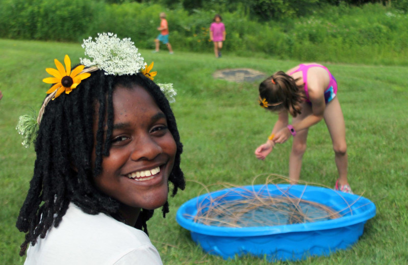 Camp games at Common Ground Center.