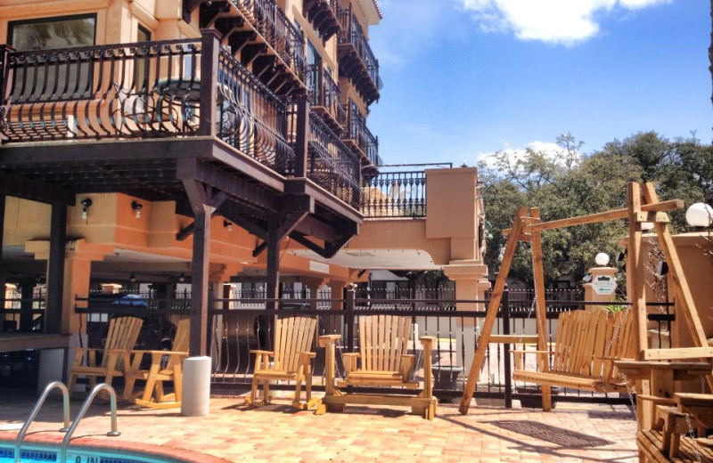 Pool at Ocean Inn & Suites.