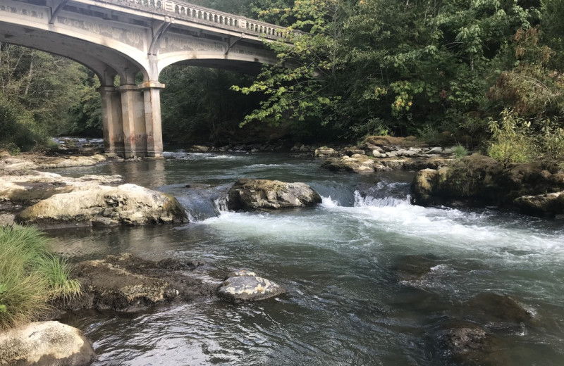 River at McKenzie River Mountain Resort.