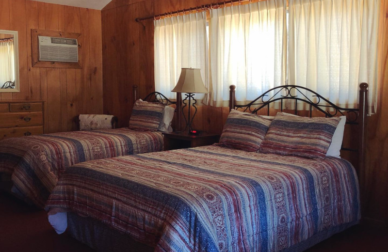 Guest room at Rankin Ranch.