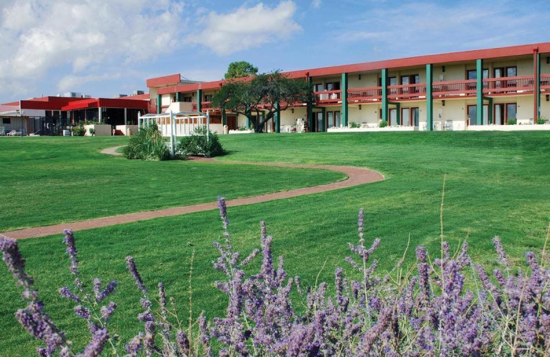 Exterior view of Elephant Butte Inn.