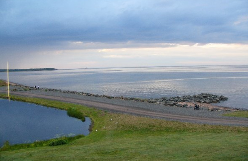 View of Ocean from Pictou Lodge Resort