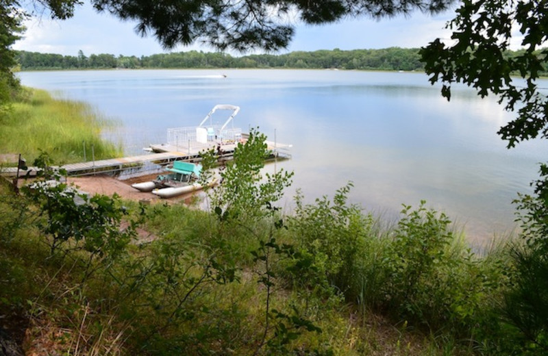 Lake view at Mallard Lake Rentals.