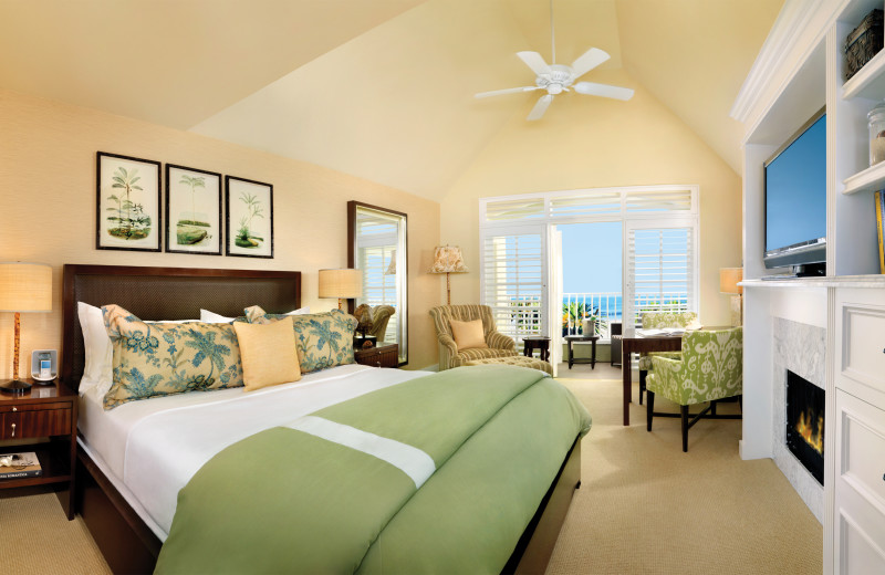 Guest room at L'Auberge Del Mar Resort & Spa.