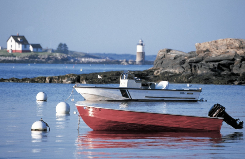 Fishing at Five Gables Inn.