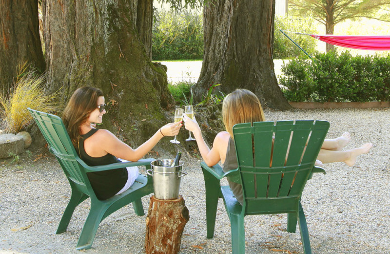 Couple at West Sonoma Inn and Spa.