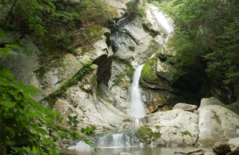 Waterfall at Honor's Haven Resort & Spa.