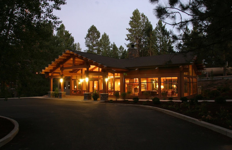 Exterior view of Inn of the Seventh Mountain.