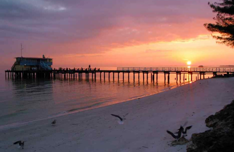 Beach sunset at beachrentals.mobi. LLC.