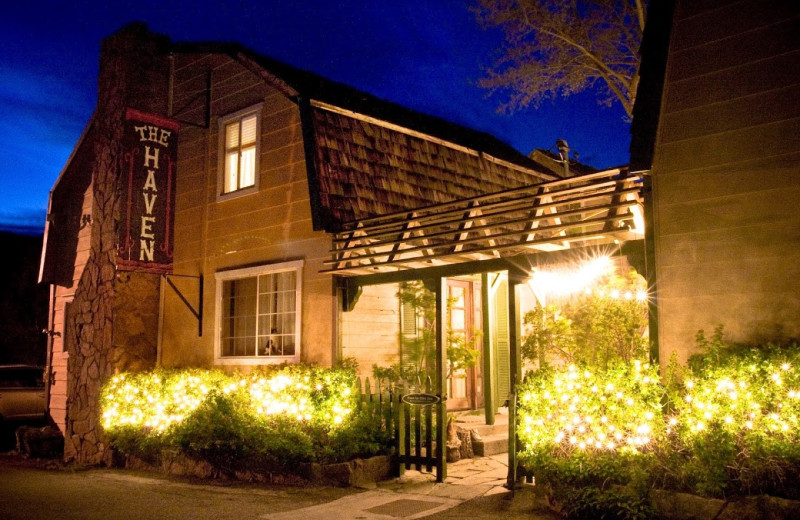 Exterior at The Haven June Lake.