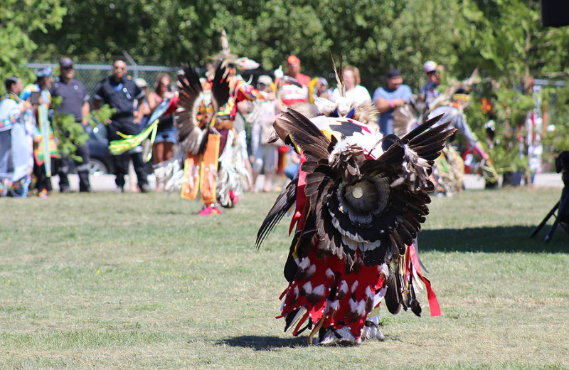 Tribal festival near Black Rock Resort.
