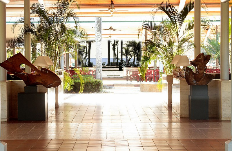 Lobby View at Barcelo Tambor Beach Resort 