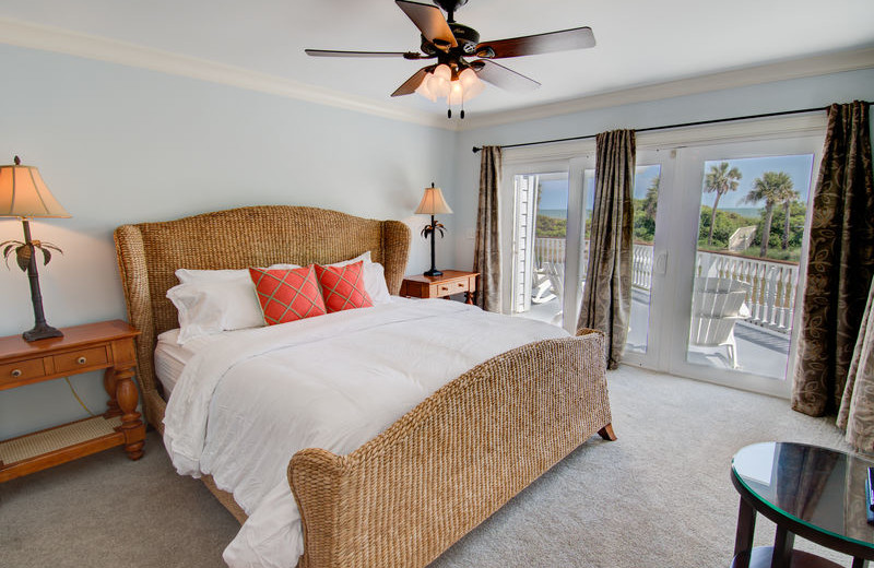 Rental bedroom at Exclusive Properties - Isle of Palms.