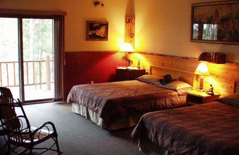 Interior of Cabin at Rich Ranch