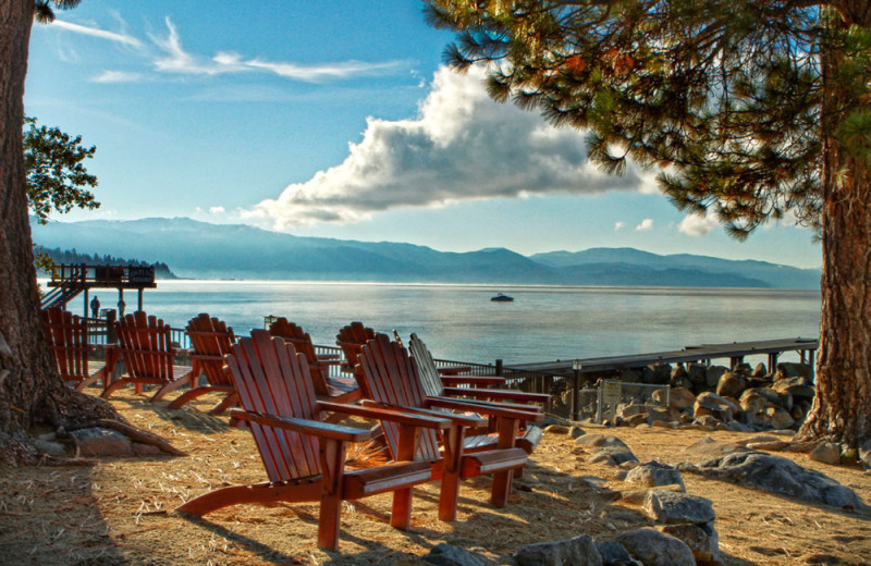 Resort Grounds at the Red Wolf Lakeside Lodge