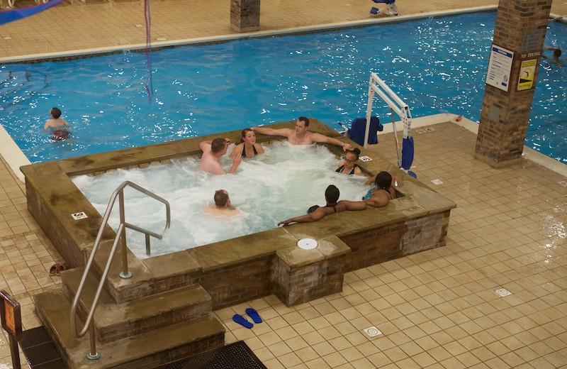 Hot tub at Split Rock Resort & Golf Club.