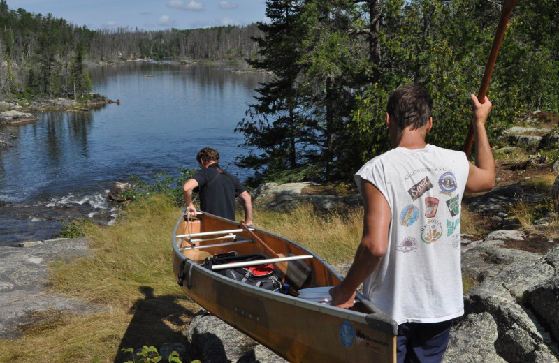 Fishing at Heston's Lodge.