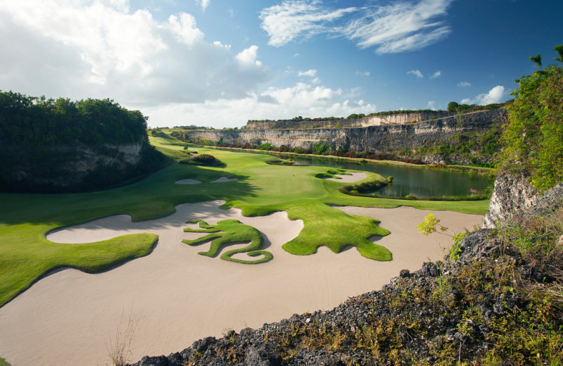 Golf course at Sandy Lane.