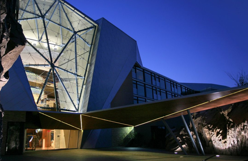 Exterior view of Sparkling Hill Resort.