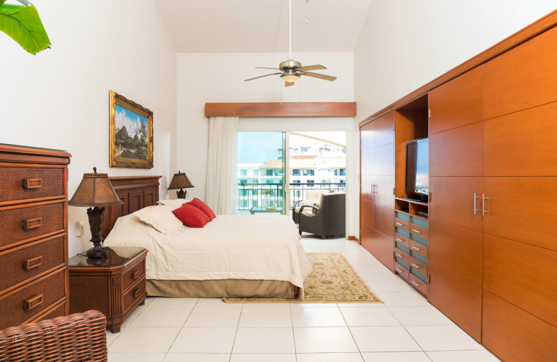 Rental bedroom at La Isla VR - Riviera Nayarit.