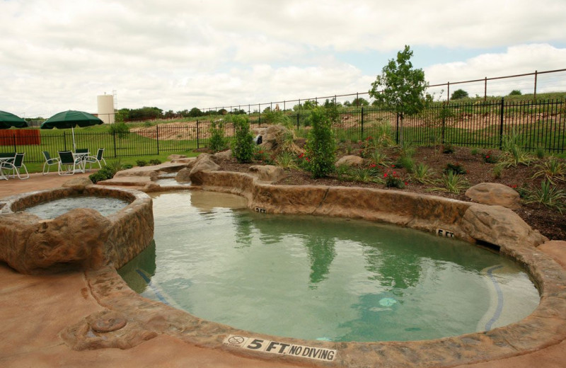 Outdoor pool at The Inn at Circle T.