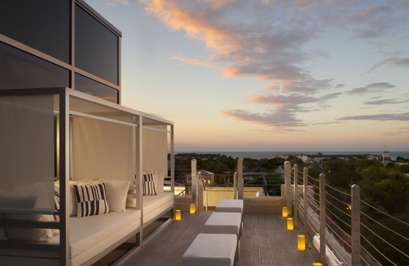 Spa balcony at La Concha Hotel & Spa.