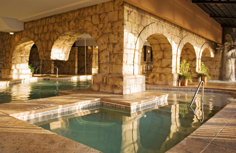 Rental indoor pool at Condo World.