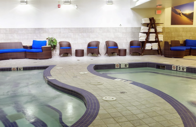 Indoor pool at Solara Resort & Spa.