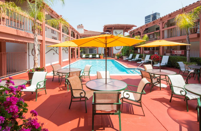 Outdoor pool at Campbell Inn.