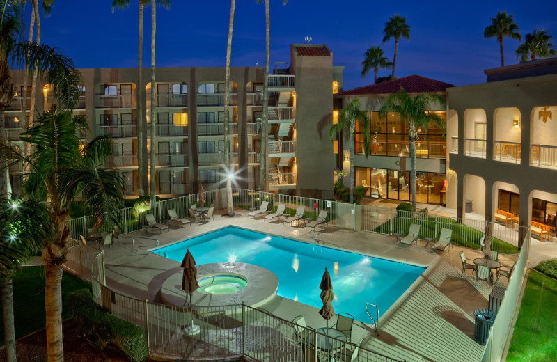 Exterior view of Best Western Plus Scottsdale Thunderbird Suites.