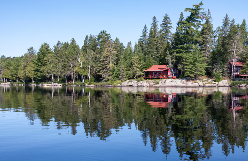Killarney Lodge is located on the shore of Lake of Two Rivers in the heart of Algonquin Provincial Park.