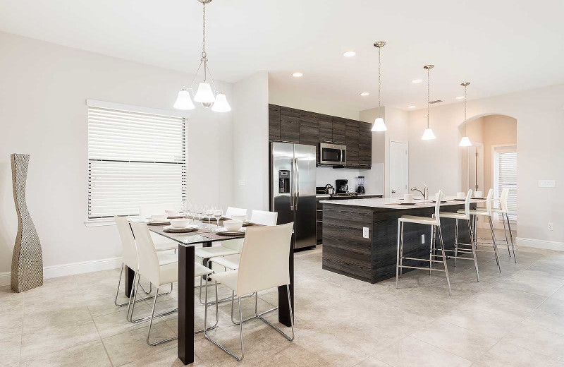 Rental kitchen at Balmoral Resort.