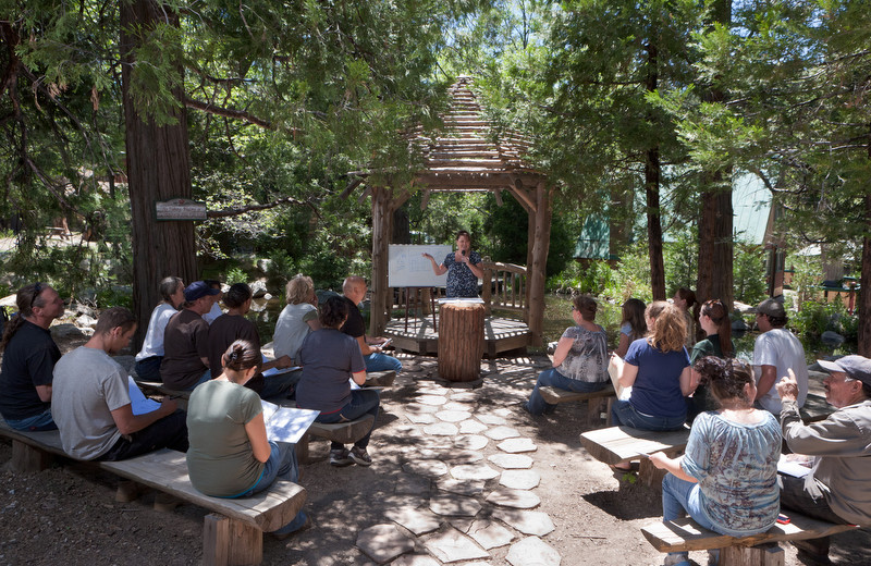 Meetings at Arrowhead Pine Rose Cabins.