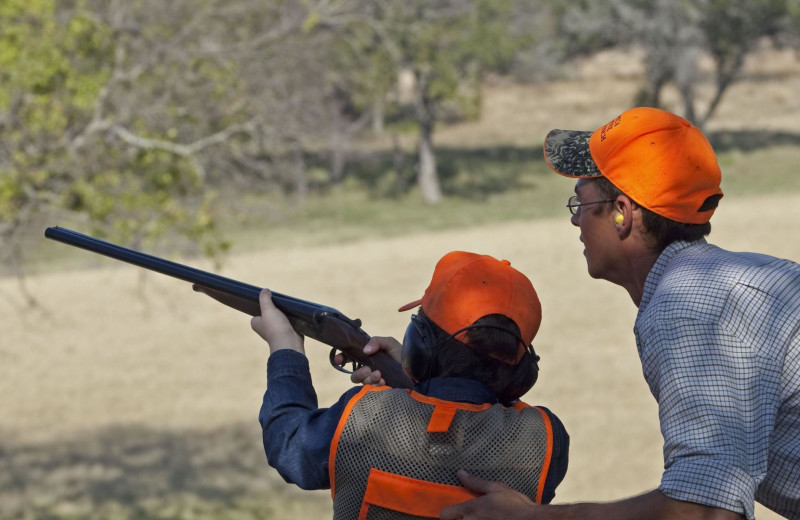 Hunting at Joshua Creek Ranch.