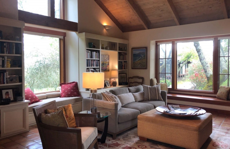 Rental living room at Woodfield Properties.
