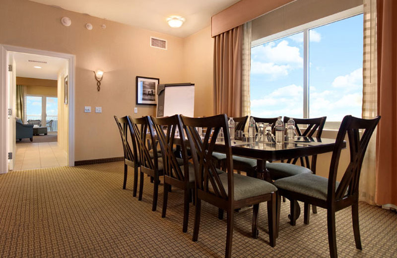 Meeting room at Hilton Suites Ocean City Oceanfront.