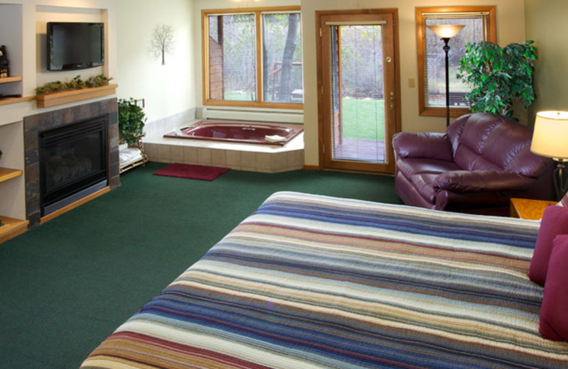 Living room view at Aspen Winds.