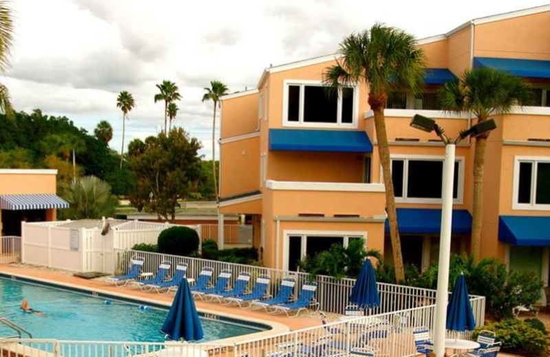 Outdoor pool at Sand Cay Beach Resort.