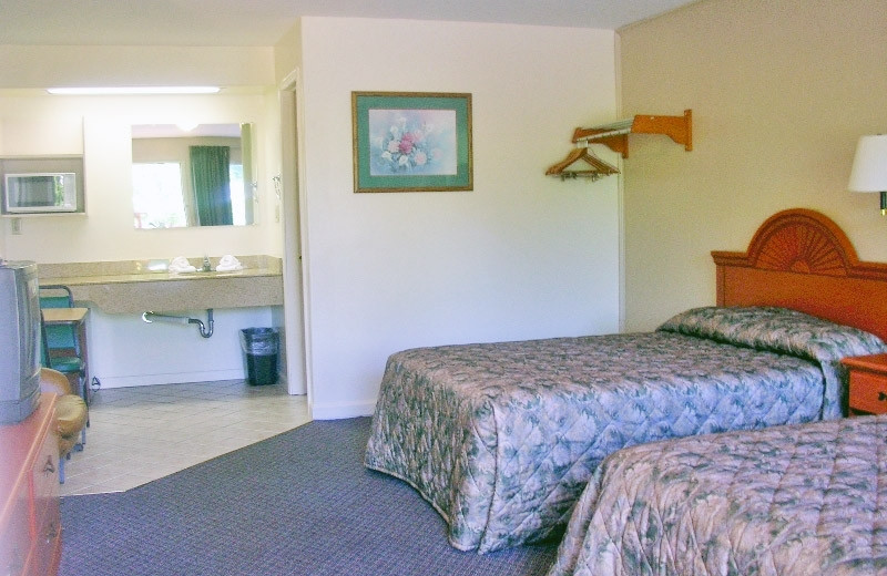 Guest room at Capri Village Resort.