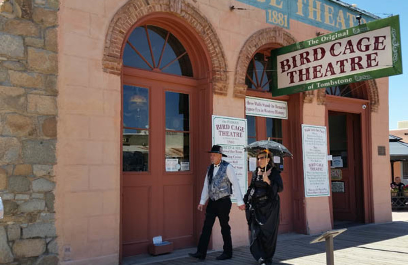 Theater near Circle Z Ranch.